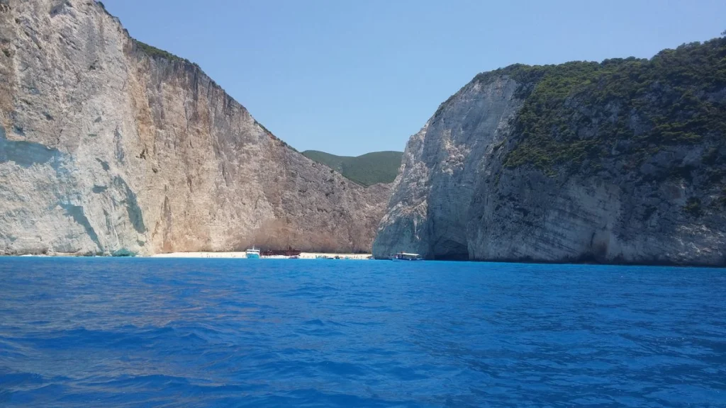 Navagio Shoreline, Greece 