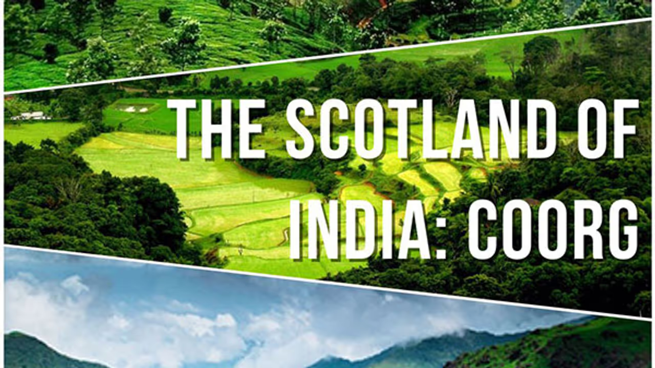 Coorg Karnataka called Scotland of India